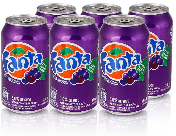 Clique Aqui para Comprar Lote de Latinhas Fanta UVA 12 Unidades Boleto Bancário